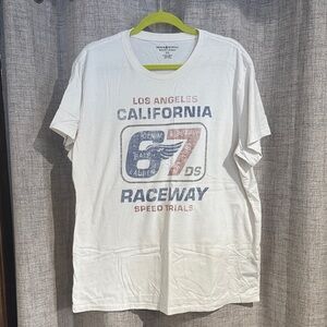 Denim & Supply Ralph Lauren White California Raceway Tee